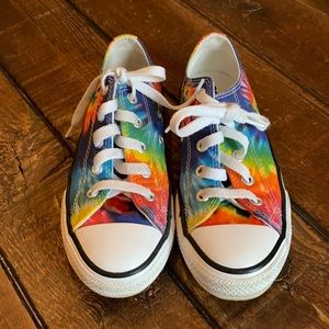 Kids Tie Dye Converse Sneakers
